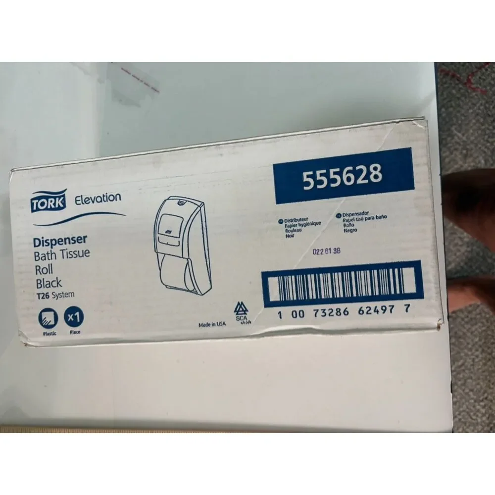Tork Elevation Dispenser Bath tissue roll Black T26 #555628